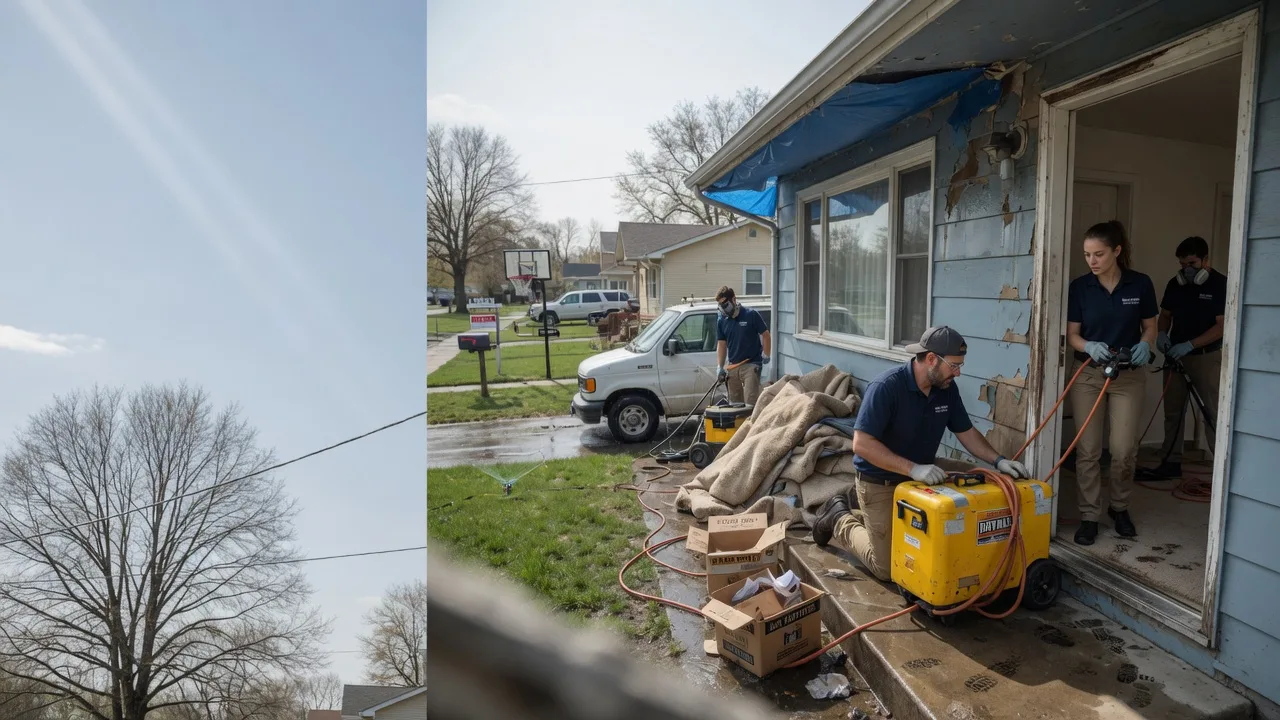 Basement Flood Cleanup in Sunfield, MI near me